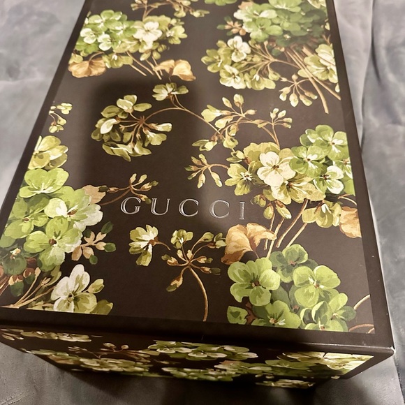 Gucci Convertible Duffle Weekender Bag Blooms Print GG Coated Canvas - Picture 7 of 9